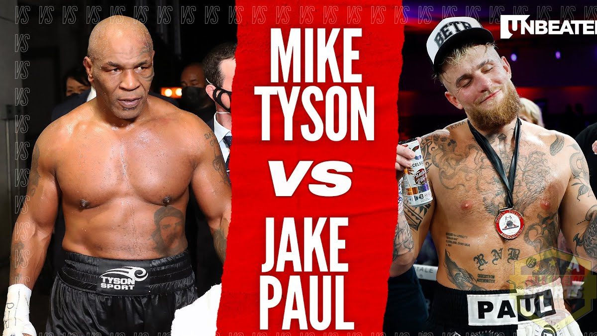 Duel Mike Tyson vs Jake Paul Ditunda