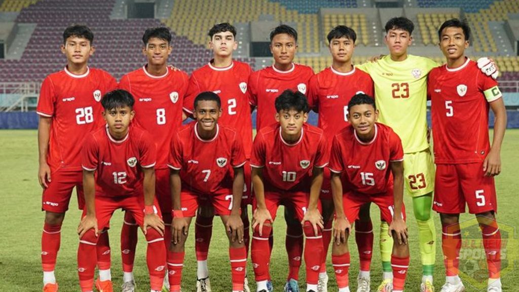 Timnas U-16 Kuasai Puncak Klasemen Grup A