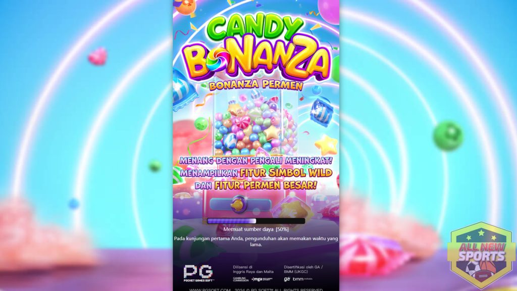 Grafik Menawan Candy Bonanza