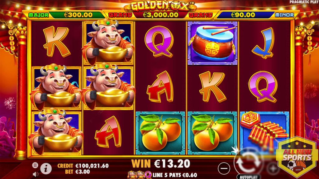 Slot Golden Ox: Sensasi Gacor Lembu Emas yang Menggetarkan!