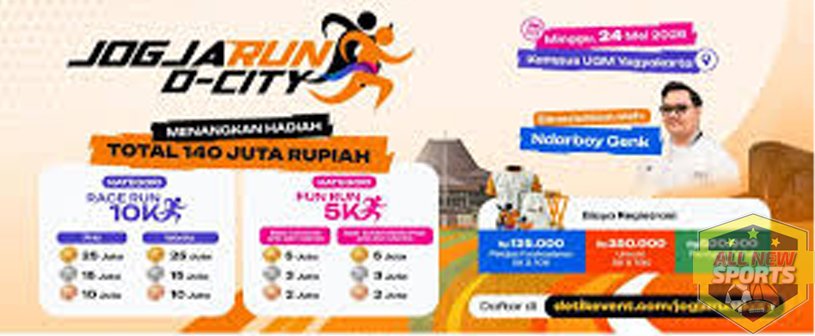 Jogja Run D City 2026: Lari Seru Sambil Wisata